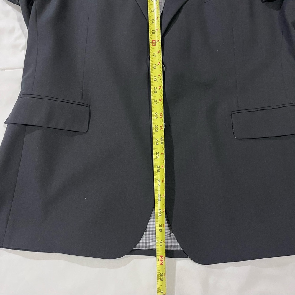 Stafford Essentials Men Solid Black Polyester 2-B… - image 10